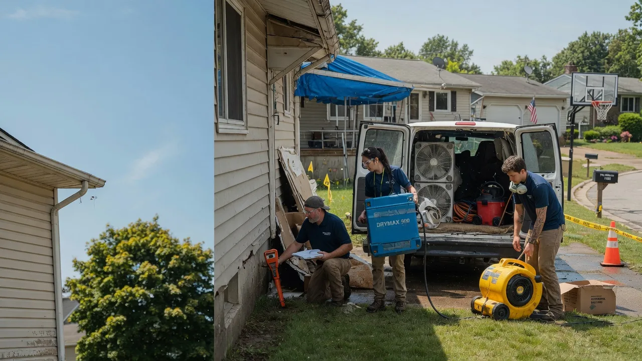 Ceiling Leak Cleanup in Waverly, PA near me